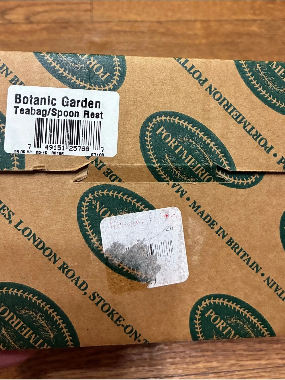 Portmeirion Botanic Garden Teabag/Spoon Rest New In Box